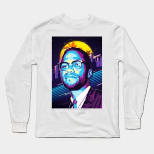 malcolm x Long Sleeve T-Shirt